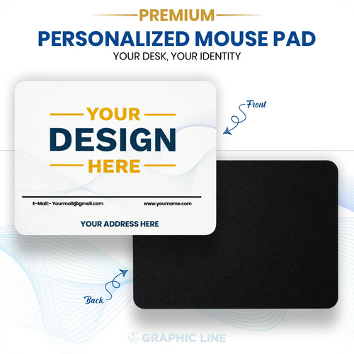 Custom Branding Mouse Pad | Graphicline.in