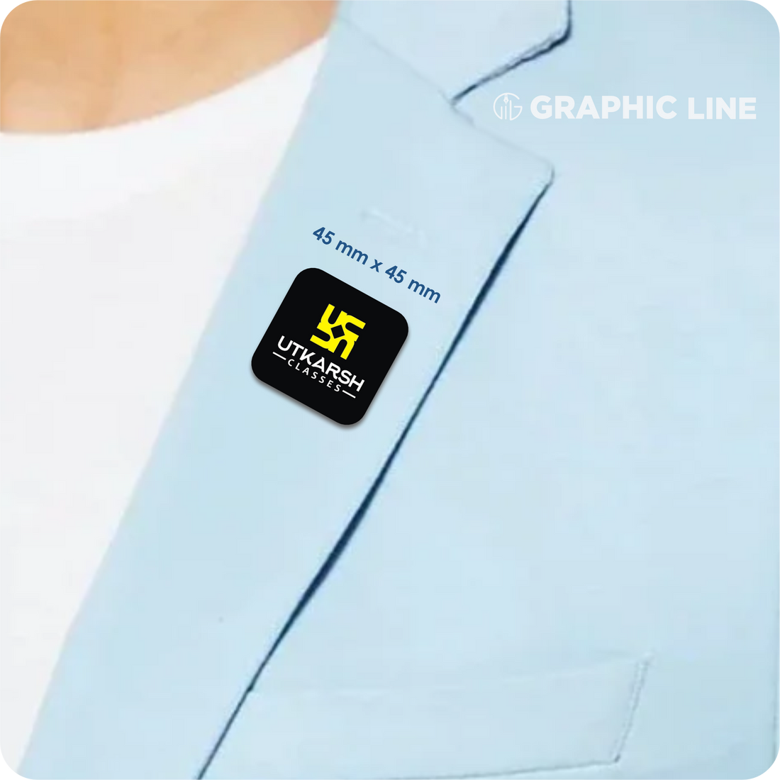 Custom Magnetic Name Badge for Professionals